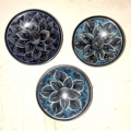 (Thee)schaaltje soapstone bloemmotief