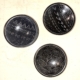 (Thee)schaaltje soapstone zwart diverse motieven
