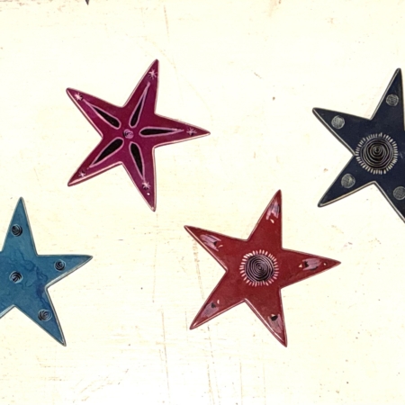 Ster soapstone diverse kleuren en motieven
