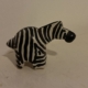 Zebra soapstone klein
