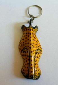 Sleutelhanger dierenhoofd
