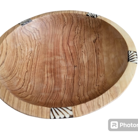 Schaal hout groot